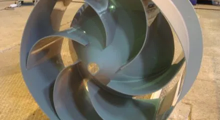 Рабочее колесо вентилятора из полипропилена